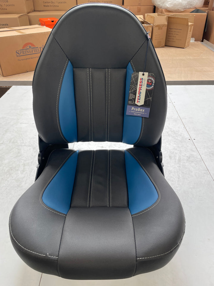 ProBax® High back boat seat Blue / gray **