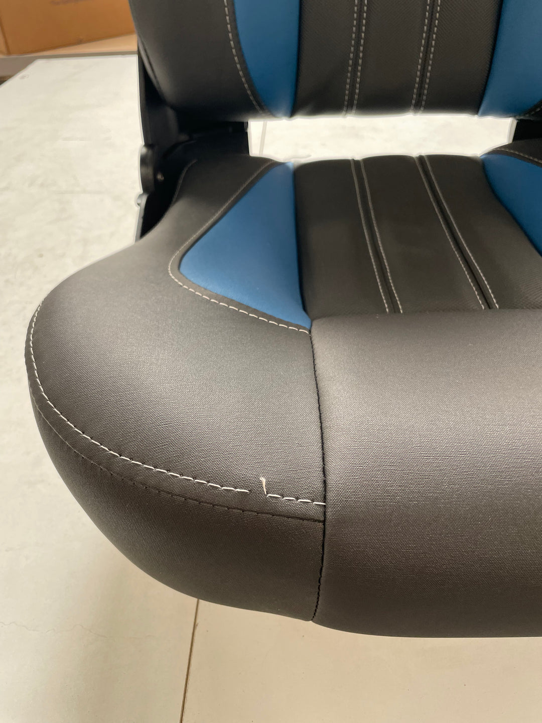 ProBax® High back boat seat Blue / gray **