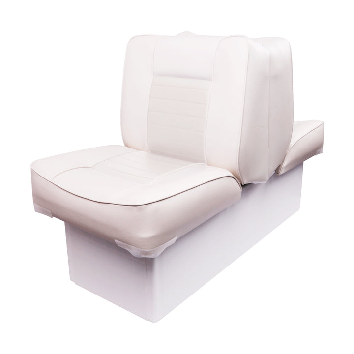 Back to Back Boat Seat White rug aan rug bank bootstoel