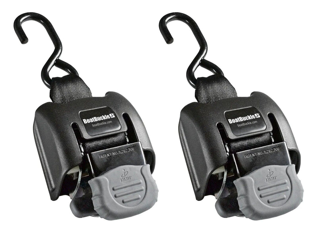 BoatBuckle-Retractable Transom Tie-Down 2500 lbs - Eggers Webshop-F08893-