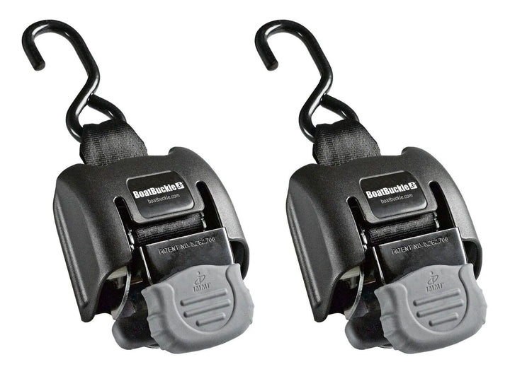BoatBuckle-Retractable Transom Tie-Down 2500 lbs - Eggers Webshop-F08893-