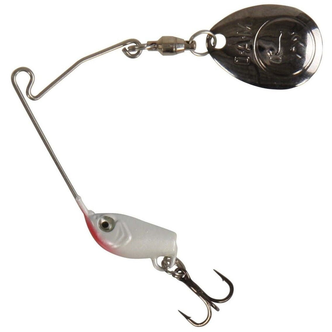 Effzett-Micro Spinnerbait 4 gr Pearl White - Eggers Webshop-52499-