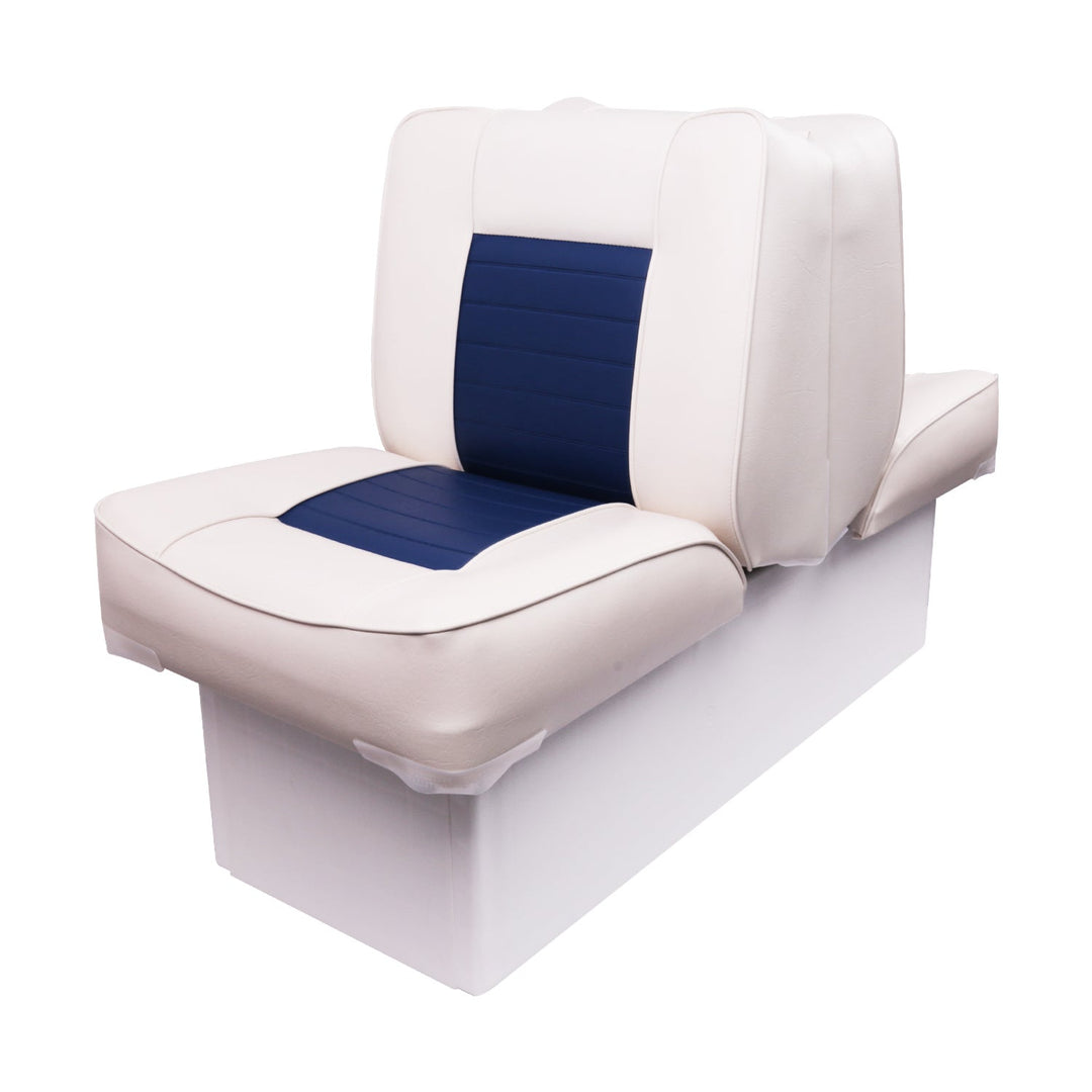 Eggers-Rug aan rug bootstoel Wit/Blauw - Eggers Webshop-577711-
