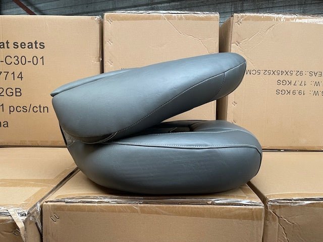 Eggers-Tech High Back Bootstoel Zwart/Donkergrijs - Eggers Webshop-577616-