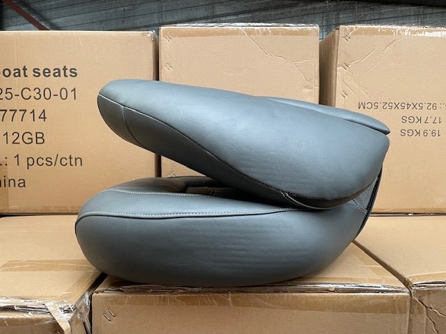 Eggers-Tech High Back Bootstoel Zwart/Donkergrijs - Eggers Webshop-577616-