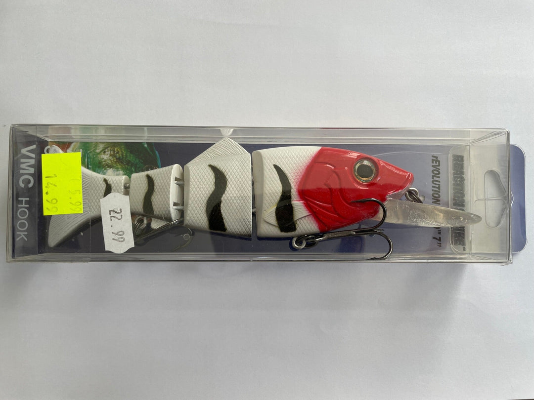 Eggers Webshop-Reaction Strike rEVOLUTION SHAD 7, 78gr Red Head - Eggers Webshop-PXL 7rEVS susp RHC-