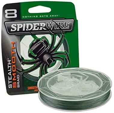 Eggers Webshop-Spiderwire Stealth Smooth 8 Moss Green 0,10 mm (150m) - Eggers Webshop-1422057-