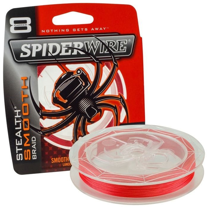 Eggers Webshop-Spiderwire Stealth Smooth 8 Red 0,08 mm (150m) - Eggers Webshop-1422114-