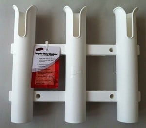 Fish-On!-Tube Triple Rod Holder White - Eggers Webshop-73200-