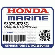 Honda-Bougie Sparkplug Honda KJ22CR-L8 - Eggers Webshop-98079-5785G-