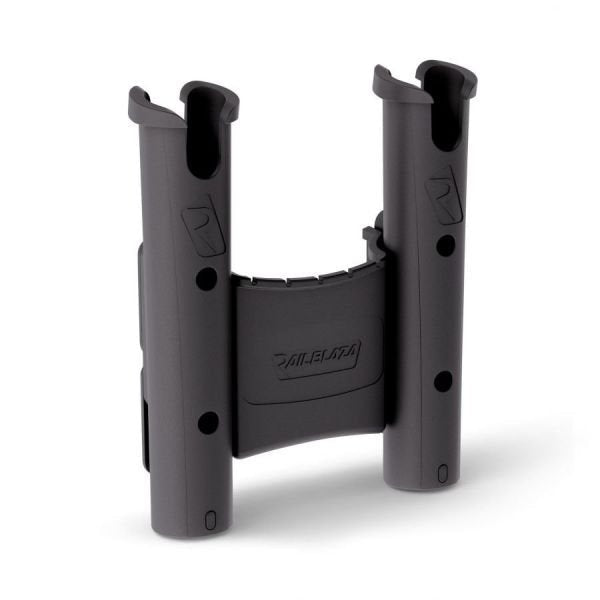 Railblaza-Rod Holder Dual met bakje Zwart - Eggers Webshop-09-0010-11-