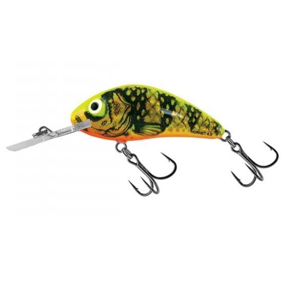 Salmo-Floating Rattlin' Hornet 3,5 Gold Fluo Perch - Eggers Webshop-QRH269-