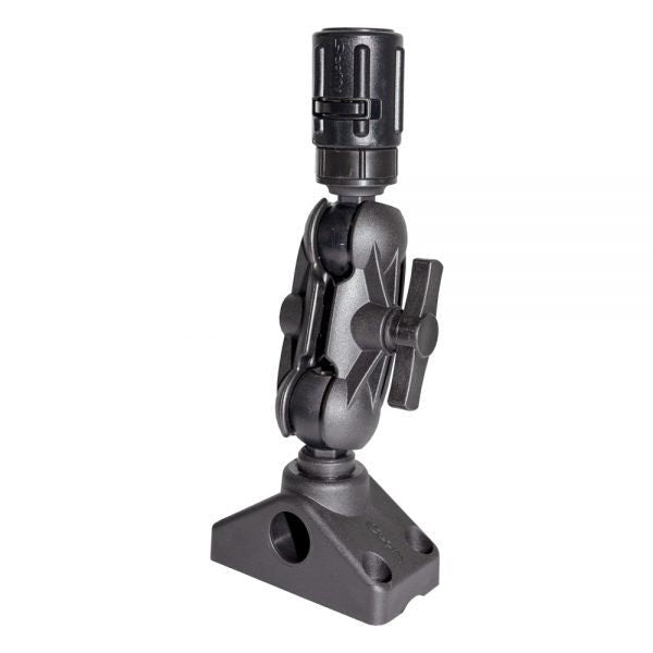 Scotty-162 Ball Mounting Systeem 1 1/2" with Gear Head Adapter + Side Mount - Eggers Webshop-162-