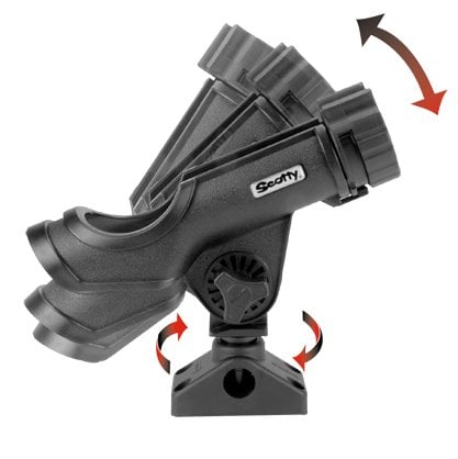 Scotty-230 Powerlock Hengelhouder met zij/dekmontage (241) - Eggers Webshop-230-