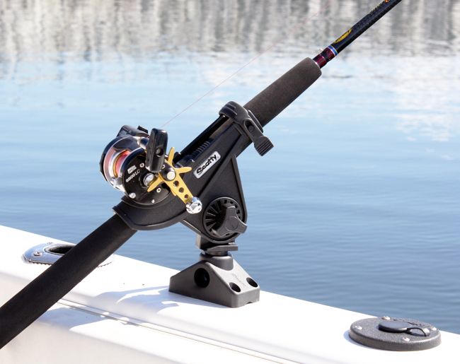 Scotty-280 Baitcaster/Spinning Hengelhouder met zij/dekmontage (241) - Eggers Webshop-280-