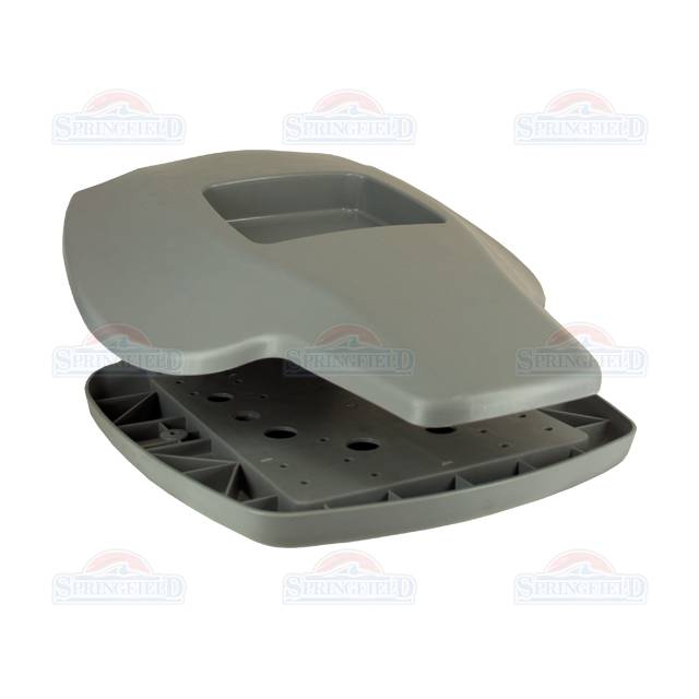 Springfield-Fish Pro 100 bootstoel Licht grijs met donkergrijs - Eggers Webshop-9069260-