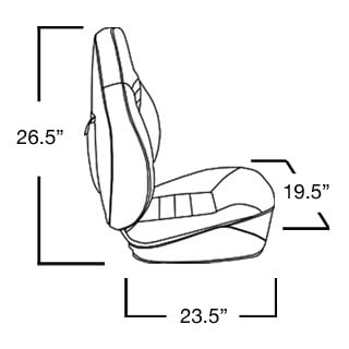 Springfield-Fish Pro 100 bootstoel Zwart - Eggers Webshop-1041602-