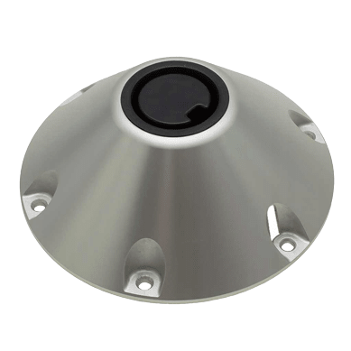 Springfield-Plug In Base Surface Mount 2-3/8" (6 cm) Anodized - Eggers Webshop-9069424-