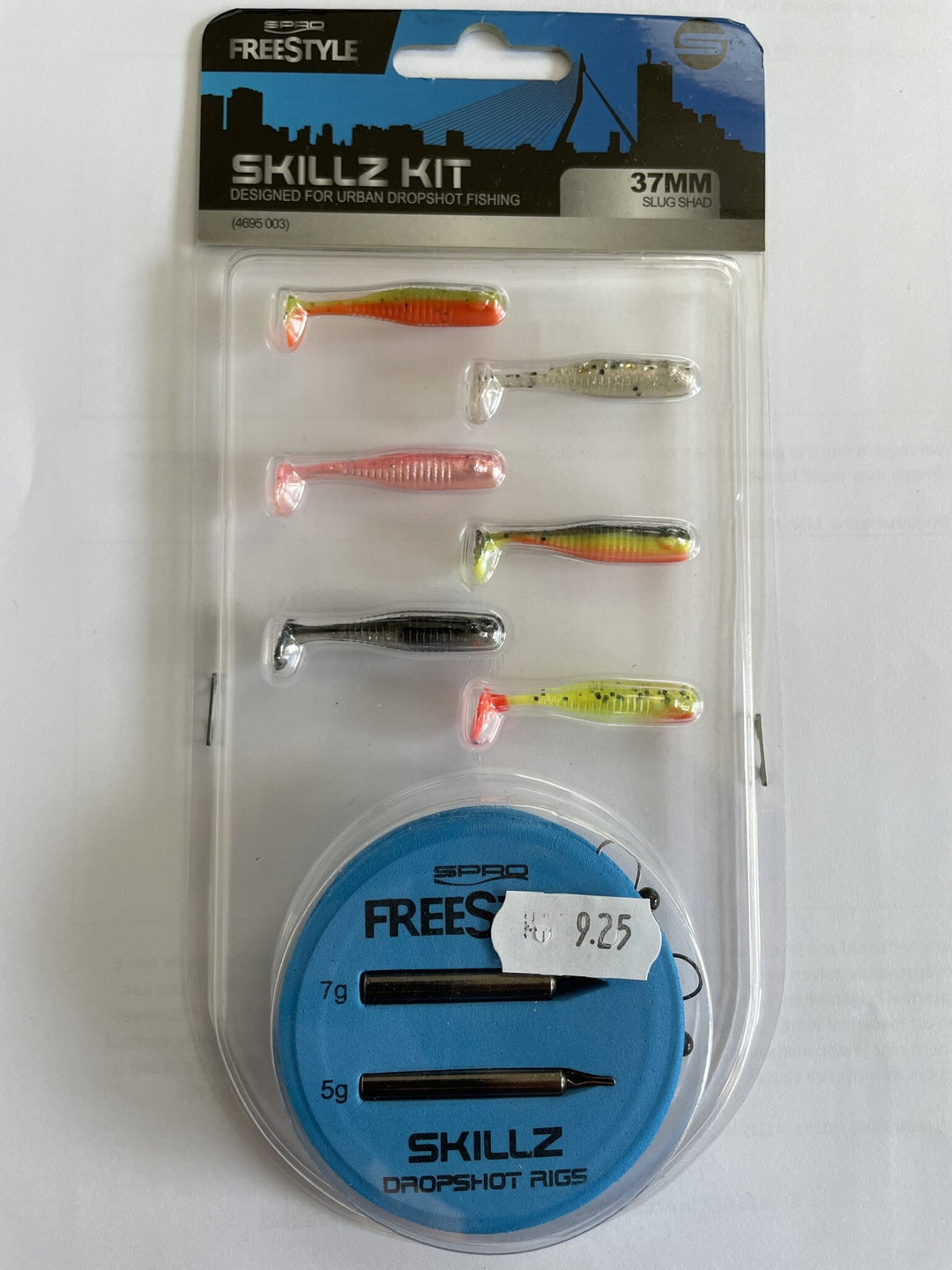 SPRO-FS Skillz Kit 37 mm Slug Shad - Eggers Webshop-4695 003-