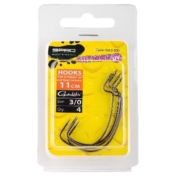 SPRO-Gutsbait UV 110 Hooks 3/0 - Eggers Webshop-4663 300-