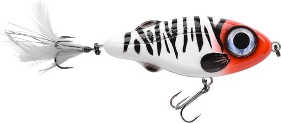 SPRO-Iris Flash Jerk 9,5 cm 37 Gr Redhead Tiger - Eggers Webshop-4867 1202-