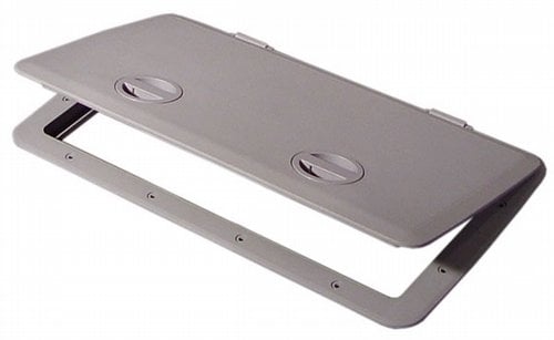 Tempress-1323 AH Cam Hatch W/O Lock Dark Gray - Eggers Webshop-44533-