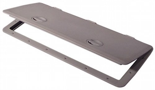 Tempress-1330 AH Cam Hatch W/O Lock Dark Gray - Eggers Webshop-44733-