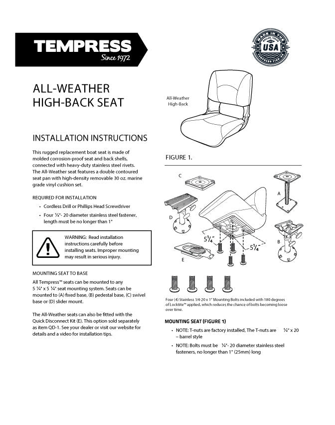 Tempress-All Weather Black/Charcoal - Eggers Webshop-45654-